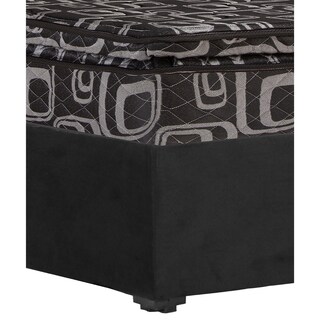 Foto 3 | Colchón Spring Air Dicasa Morgan Base Color Negro Queen Size + Base Cama