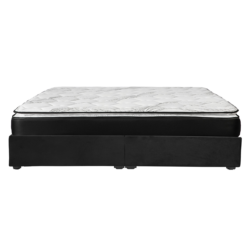 Foto 4 | Colchón Restonic Dicasa Premier Base Color Negro King Size  + Base Cama