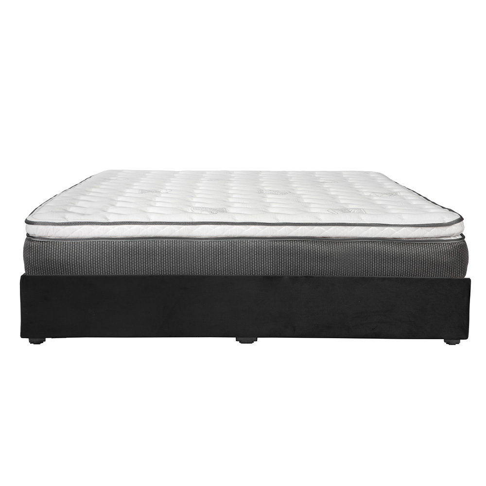 Foto 5 pulgar | Colchón Restonic Dicasa Phantom Base Color Negro Queen Size  + Base Cama