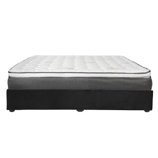 Foto 4 | Colchón Restonic Dicasa Phantom Base Color Negro Queen Size + Base Cama