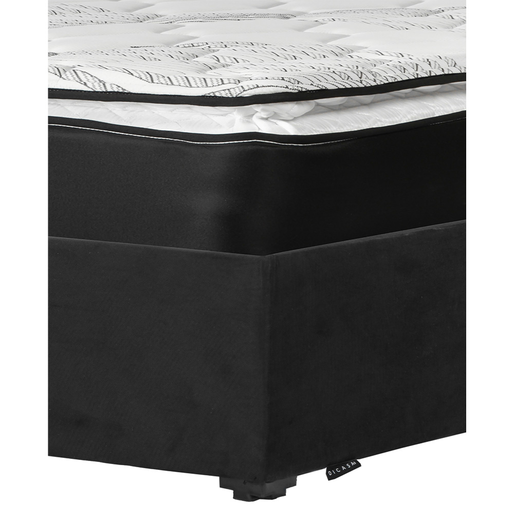 Foto 4 pulgar | Colchón Restonic Dicasa Premier Base Color Negro Queen Size  + Base Cama