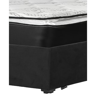 Foto 3 | Colchón Restonic Dicasa Premier Base Color Negro Queen Size + Base Cama