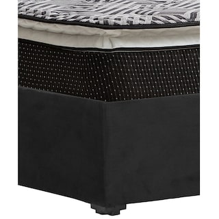 Foto 3 | Colchón Spring Air Dicasa Omega Base Color Negro Queen Size + Base Cama