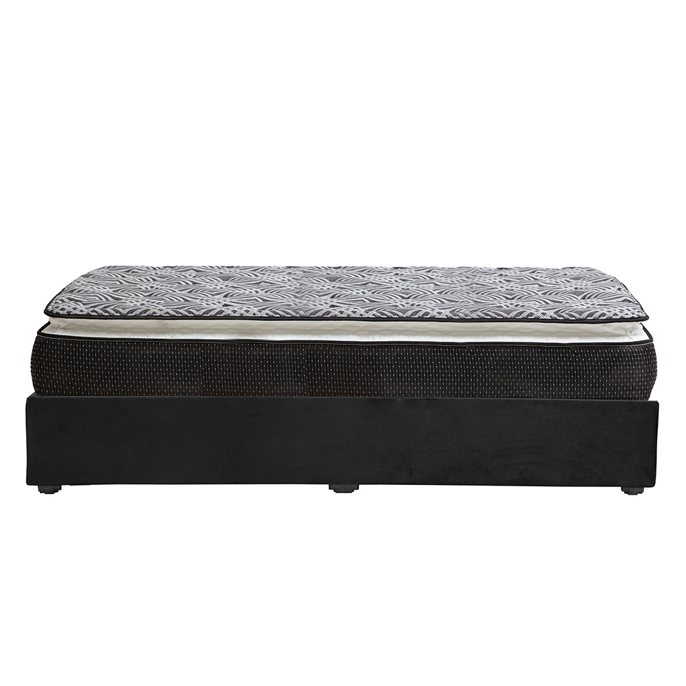 Foto 5 pulgar | Colchón Spring Air Dicasa Omega Base Color Negro Queen Size  + Base Cama