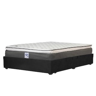 Foto 2 | Colchón Restonic Dicasa Phantom Base Color Negro Matrimonial + Base Cama