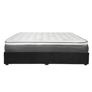 Foto 4 | Colchón Restonic Dicasa Phantom Base Color Negro Matrimonial + Base Cama