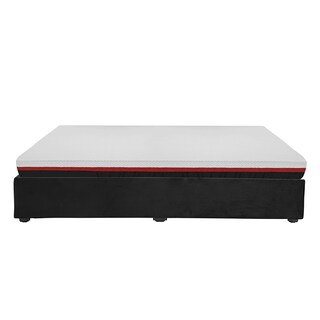 Foto 4 | Colchón Restonic Dicasa Roll Base Color Negro Queen Size + Base Cama