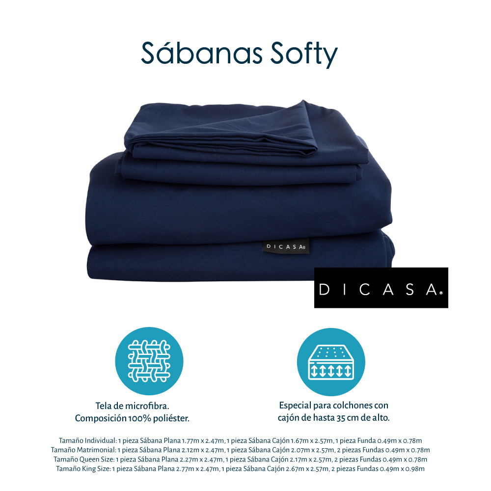 Foto 6 pulgar | Colchón Dicasa Inabox Base Color Negro Matrimonial+base Cama+almohada 2pack+protector Cloud+sábanas Softy+edredon Homy