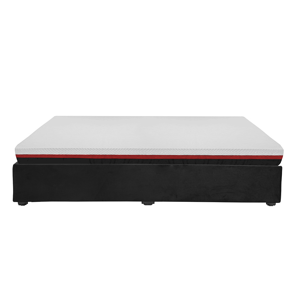 Foto 4 | Colchón Restonic Dicasa Roll Base Color Negro Matrimonial  + Base Cama