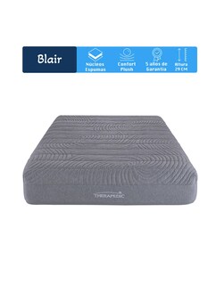 Foto 2 | Colchón En Caja Therapedic Sleep And Roll Blair Queen Size