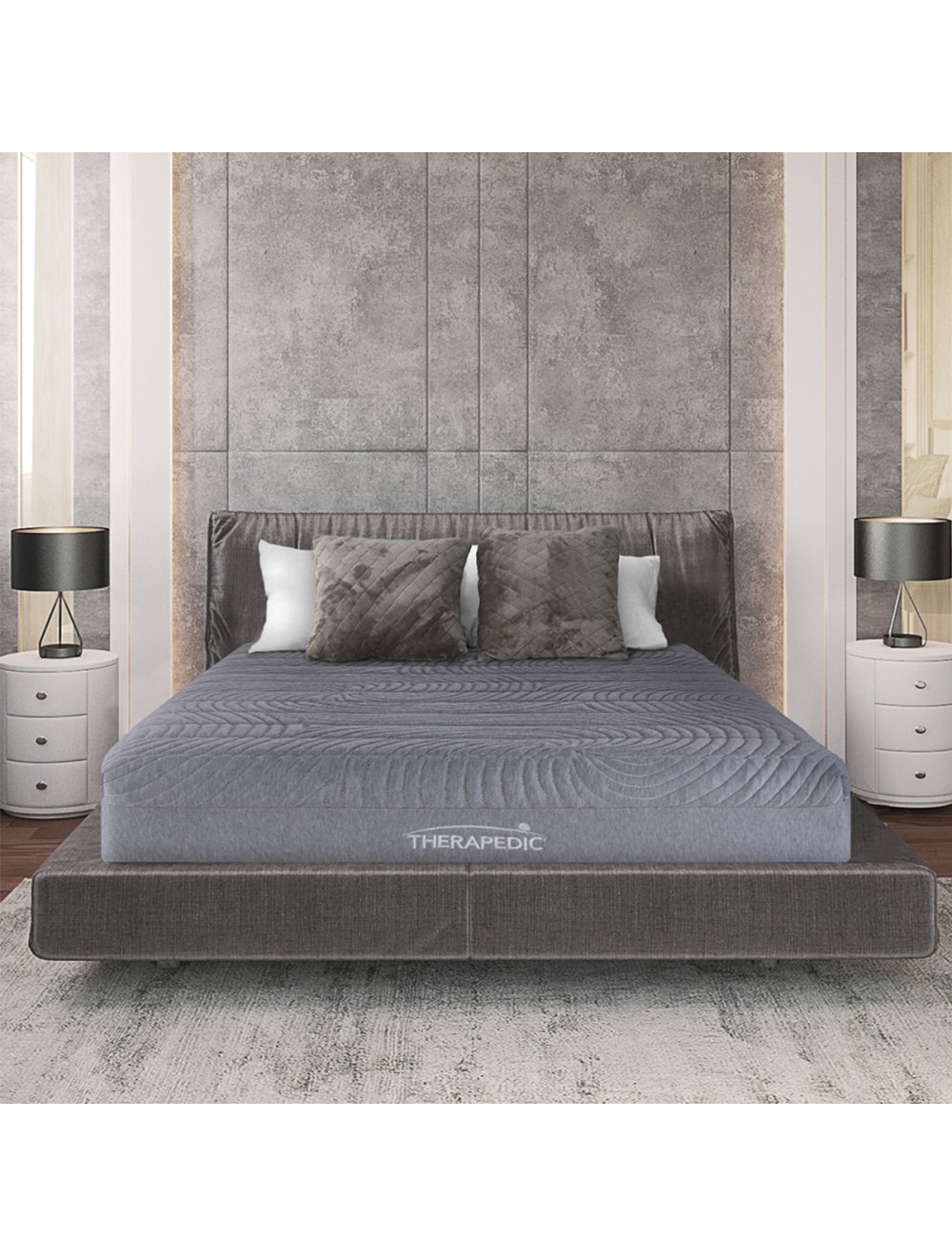 Foto 4 | Colchón En Caja Therapedic Sleep And Roll Blair Queen Size