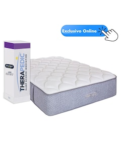 Foto 1 | Colchón En Caja Therapedic Sleep And Roll Regent King Size