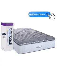 Foto 1 | Colchón En Caja Therapedic Sleep And Roll Trust Individual
