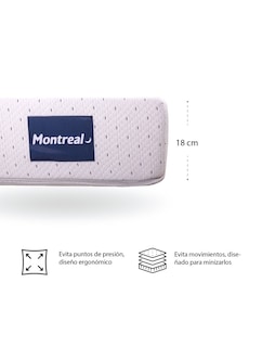 Foto 2 | Colchón Dormimundo Montreal En Caja + Cama Plegable Individual