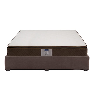 Foto 1 | Colchón Restonic Nautilus Color Café King Size + Base Cama