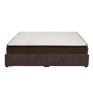 Foto 4 | Colchón Restonic Nautilus Color Café King Size + Base Cama