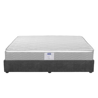Foto 2 | Colchón Dicasa Cupra Color Gris Carbon King Size+base Cama+almohada 2pack+protector Cloud+sabanas Softy+edredon Homy