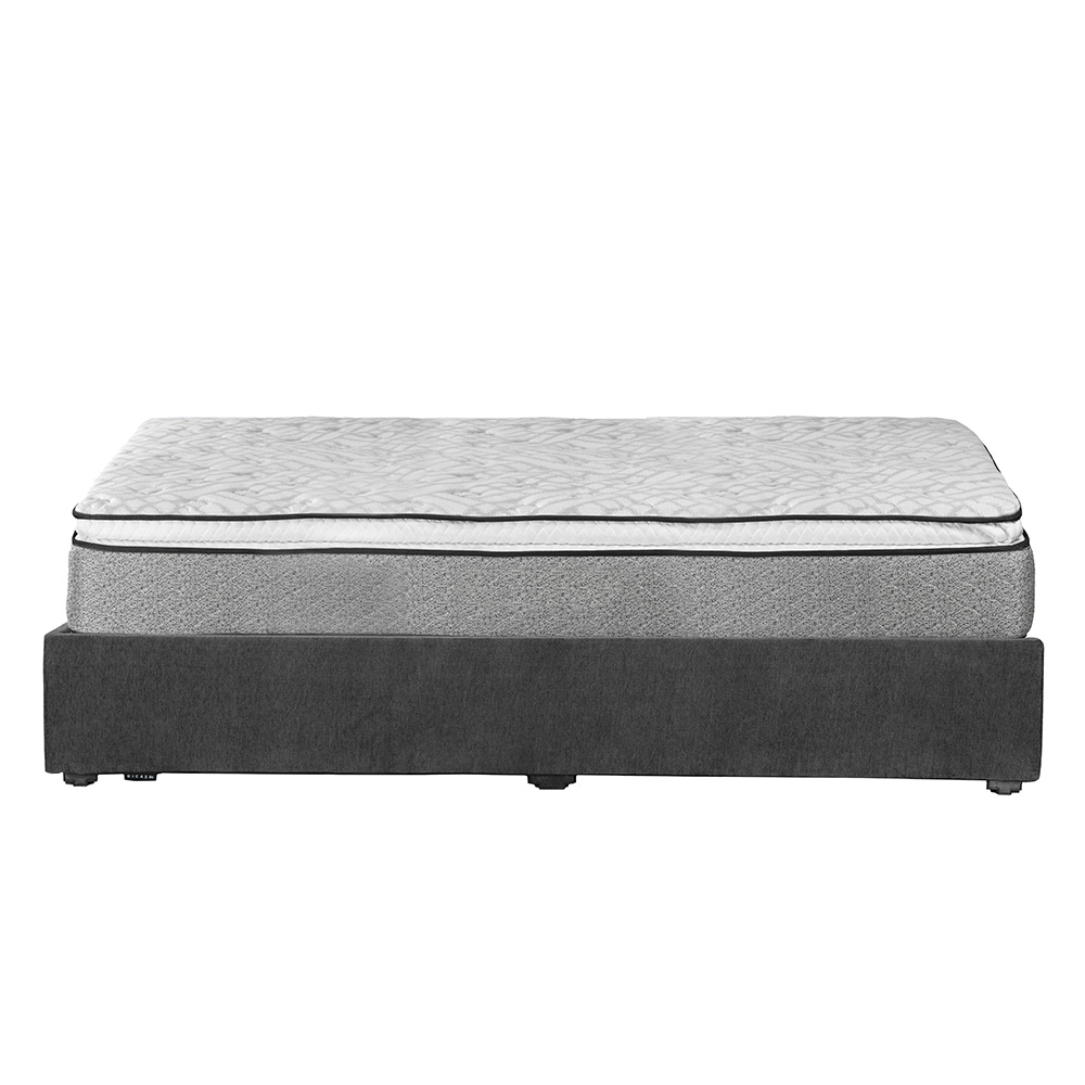 Foto 4 | Colchón Restonic Vail Color Gris Carbon Matrimonial + Base Cama
