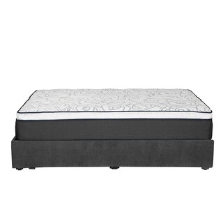 Foto 4 | Colchón Dicasa Trini Color Gris Carbon King Size + Base Cama