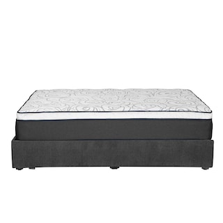 Foto 4 | Colchón Dicasa Trini Color Gris Carbon Matrimonial + Base Cama