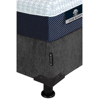 Foto 3 | Colchón Spring Air Therapy Color Gris Carbon Queen Size + Box + Almohada One + Protector Cloud + Sábanas Softy