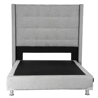 Foto 2 | Cabecera Dicasa Titan Color Plata King Size + Box Dicasa Color Plata King Size