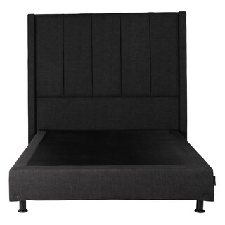 Foto 2 | Cabecera Dicasa Nizza Color Negro Queen Size + Box Dicasa Color Negro Queen Size