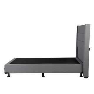 Foto 4 | Cabecera Dicasa Lugo Color Gris King Size + Box Dicasa Color Gris King Size