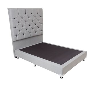 Foto 3 | Cabecera Dicasa Capri Color Gris King Size + Box Dicasa Color Gris King Size