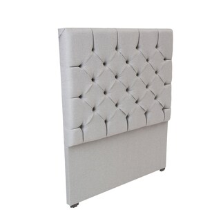 Foto 5 | Cabecera Dicasa Capri Color Gris King Size + Box Dicasa Color Gris King Size