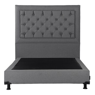 Foto 2 | Cabecera Dicasa Mary Color Gris Queen Size + Box Dicasa Mary Color Gris Queen Size