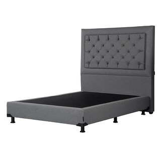 Foto 3 | Cabecera Dicasa Mary Color Gris Queen Size + Box Dicasa Mary Color Gris Queen Size