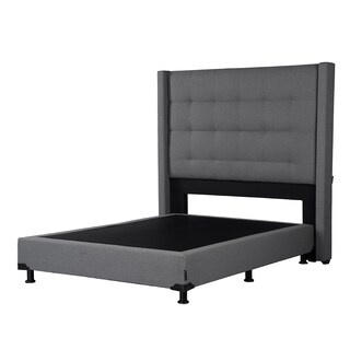 Foto 3 | Cabecera Dicasa Titan Color Gris Queen Size + Box Dicasa Color Gris Queen Size
