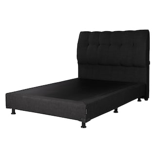 Foto 3 | Cabecera Dicasa Nube Color Negro Queen Size + Box Dicasa Color Negro Queen Size
