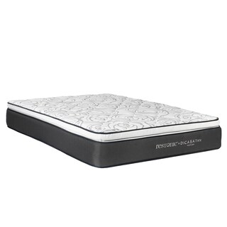 Foto 5 | Cabecera Lugo Color Beige Queen Size+base Slim+colchón Restonic Trini+almohada 2pack+protector+sábanas Softy+edredón