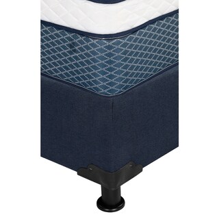Foto 4 | Colchón Spring Air Cantabria Color Azul King Size + Box Dicasa Azul + Sábanas Basic