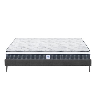 Foto 1 | Colchón Spring Air Cardona Slim Color Gris Carbon King Size + Base Cama Slim