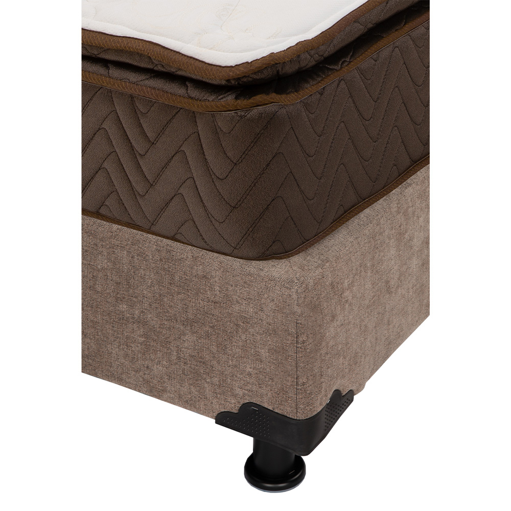 Foto 4 | Colchón Restonic Nautilus Matrimonial + Box Dicasa Café + 2 Almohadas Trinity