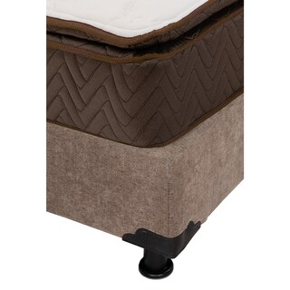 Foto 4 | Colchón Restonic Nautilus Matrimonial + Box Dicasa Café + 2 Almohadas Trinity