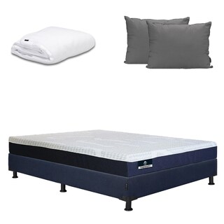 Foto 1 | Colchón Spring Air Therapy Queen Size + Box + Almohada 2pack + Protector Cloud