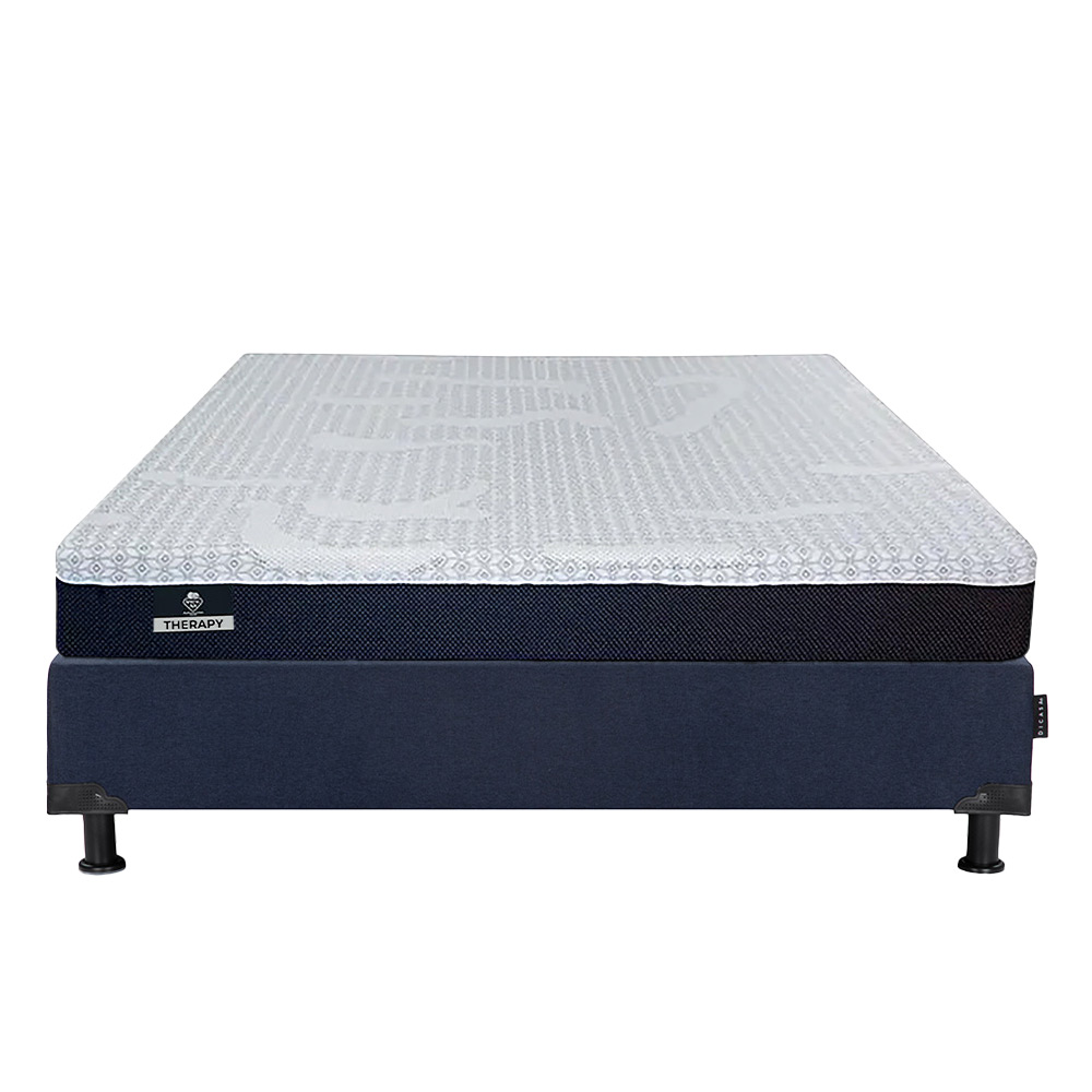 Foto 2 | Colchón  Spring Air Therapy Queen Size + Box + Almohada 2pack + Protector Cloud
