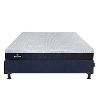 Foto 2 | Colchón Spring Air Therapy Matrimonial + Box + Almohada 2pack + Protector Cloud