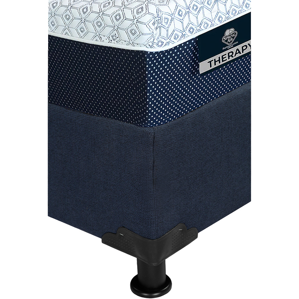 Foto 5 pulgar | Colchón Spring Air Therapy Color Azul Matrimonial +box Dicasa Azul + 2 Almohadas Trinity