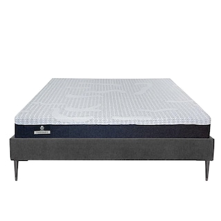 Foto 2 | Colchón De Caja Srpring Air Therapy King Size + Base Cama Slim Gris Carbon + Protector Cloud + Sábanas Softy + Edr