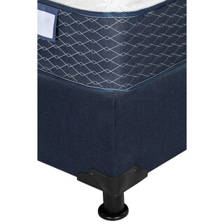 Foto 4 | Colchón Spring Air Dover Matrimonial + Box Dicasa Color Azul + Almohada Trinity + Protector Trinity + Sábanas Trinity