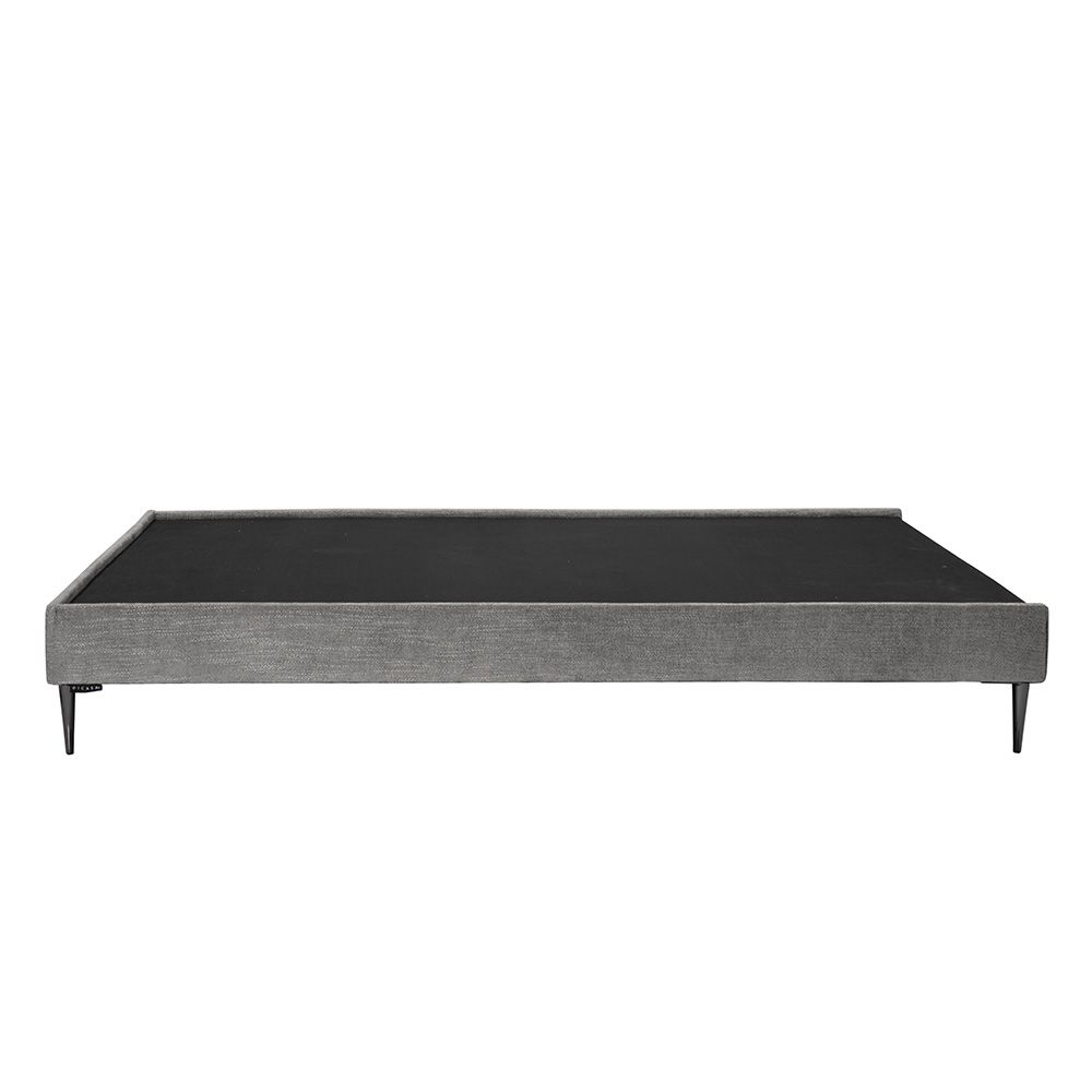 Foto 2 | Base Cama Slim Dicasa Matrimonial Color Gris Oscuro