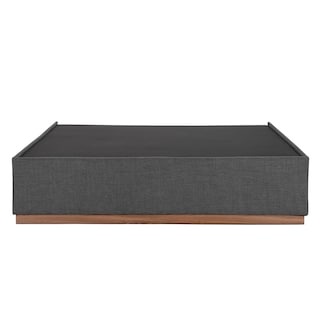 Foto 1 | Base Cama Dicasa Linnz Matrimonial Color Gris Oscuro