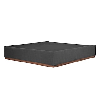 Foto 2 | Base Cama Dicasa Linnz Matrimonial Color Gris Oscuro