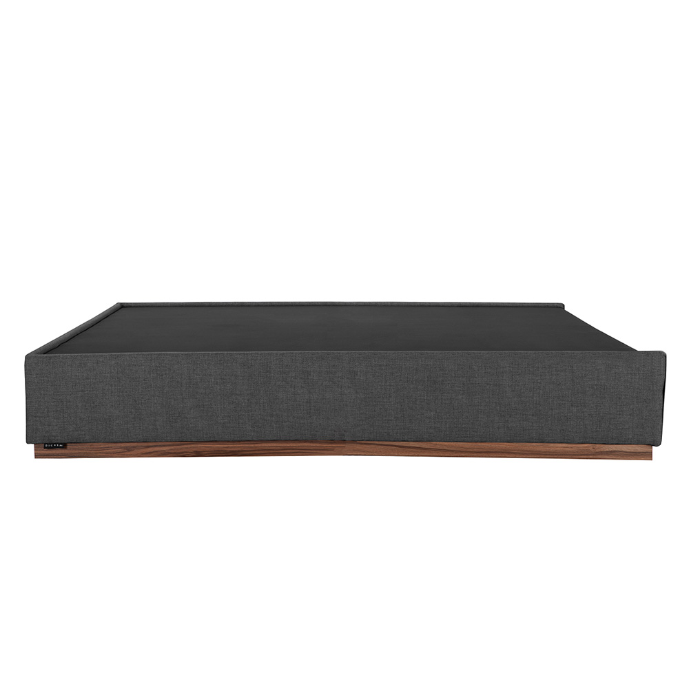 Foto 5 pulgar | Base Cama Dicasa Linnz Matrimonial Color Gris Oscuro