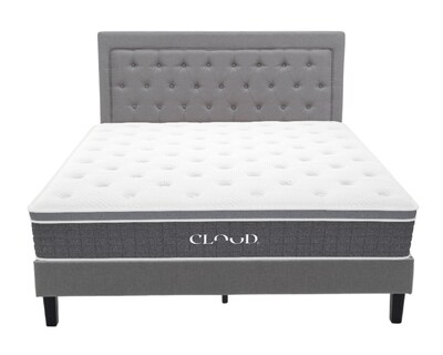 Foto 1 | Set Individual Cloud De Colchón Pro Y Cama Linen Gris